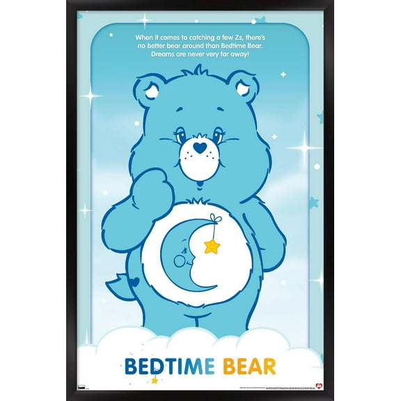 Care Bears - Bedtime Bear Wall Poster, 22.375" x 34" Framed