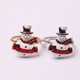 thumbnail image 3 of CHAO 6 servilleteros creativos: muñeco de nieve navideño, servilleteros únicos, suministros de vajilla para decoración de mesa de banquete de boda, 3 of 5