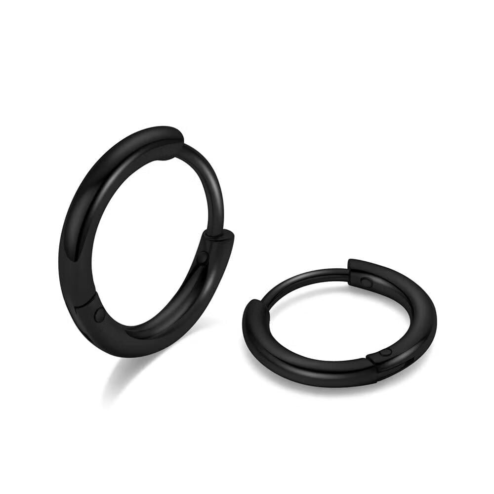 AUNOOL 316L Surgical Steel Hoop Earrings for Women Men 6mm20mm Dangle