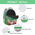 thumbnail image 4 of Boho Chic Paisley Backpack - Waterproof & Lightweight Bookbag for College Students & Commuters, 4 of 6