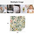 thumbnail image 5 of Botanical Print Cloth Napkins, Vintage Plants Herbs Fruit Flower Washable and Reusable Dinner Napkins Set of 4, Table Napkin for Kitchen Party Birthday Wedding Hotel Housewarming 20"x20", 5 of 9