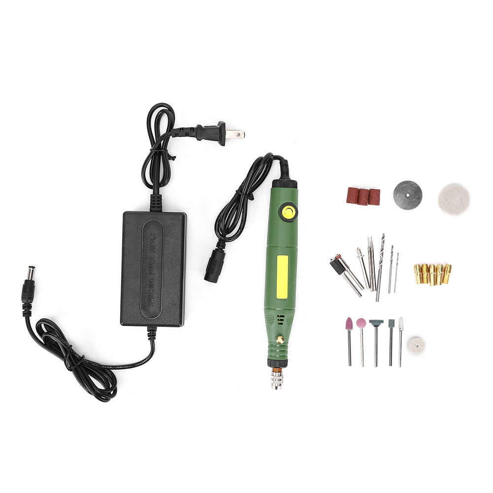 26Pcs Electric Grinder Machine Set Mini Speed Hand Tool 18W US Plug 100