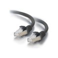 thumbnail image 1 of C2G 6ft Cat6 Ethernet Cable - Snagless Shielded (STP) - Black - Patch cable - RJ-45 (M) to RJ-45 (M) - 6 ft - screened shielded twisted pair (SSTP) - CAT 6 - molded, snagless, stranded - black, 1 of 5