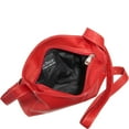 thumbnail image 3 of Le Donne Leather Top Zip Crossbody Bag LD-2008, 3 of 5