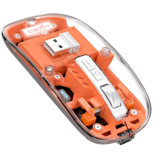 Mouse inalámbrico Bluetooth 5.1 recargable y silencioso A.JAZZ