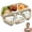 Beige, variant on 6 in 1 Onigiri Mold, Onigiri Mold 6, Triangle Sushi Molds, Quick to Make, Easy to Store Carry, Once Quickly Make 6pcs Onigiris for Seaweed Rice Ball Molds