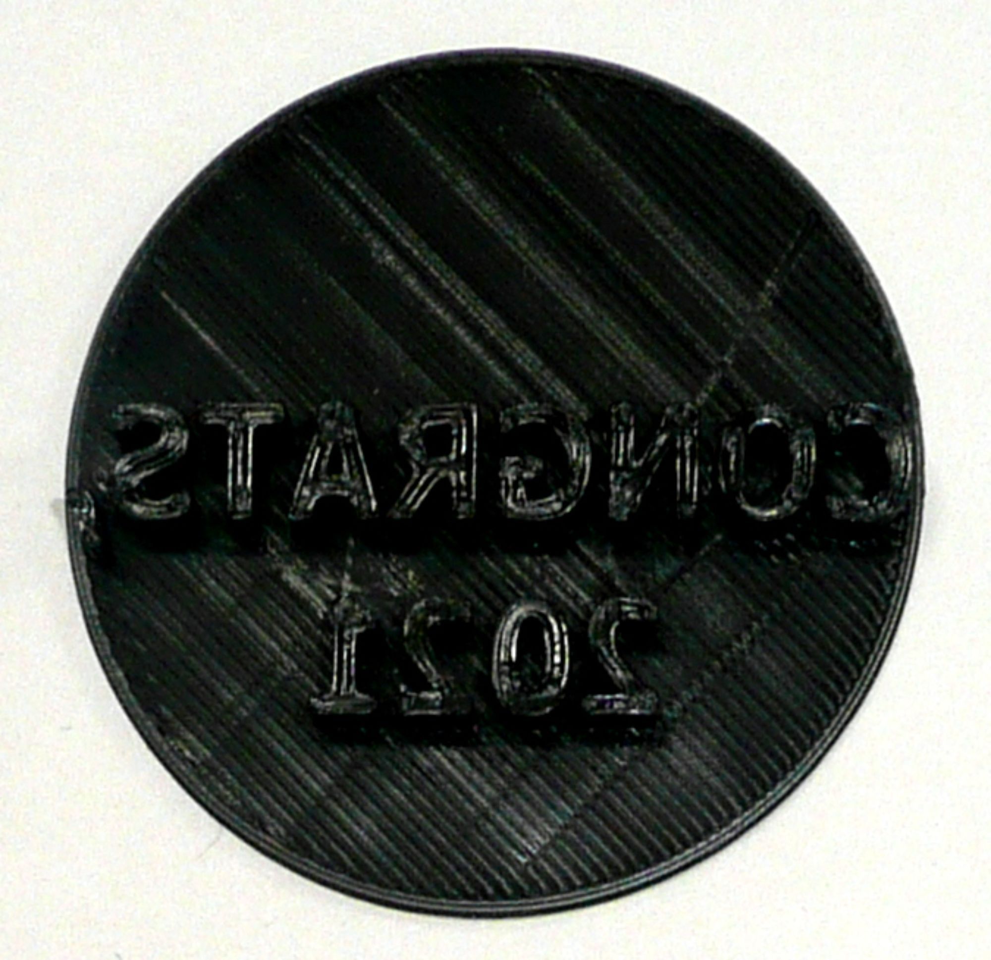 Congrats 2021 Graduate Graduation Cookie Stamp Embosser USA PR4210