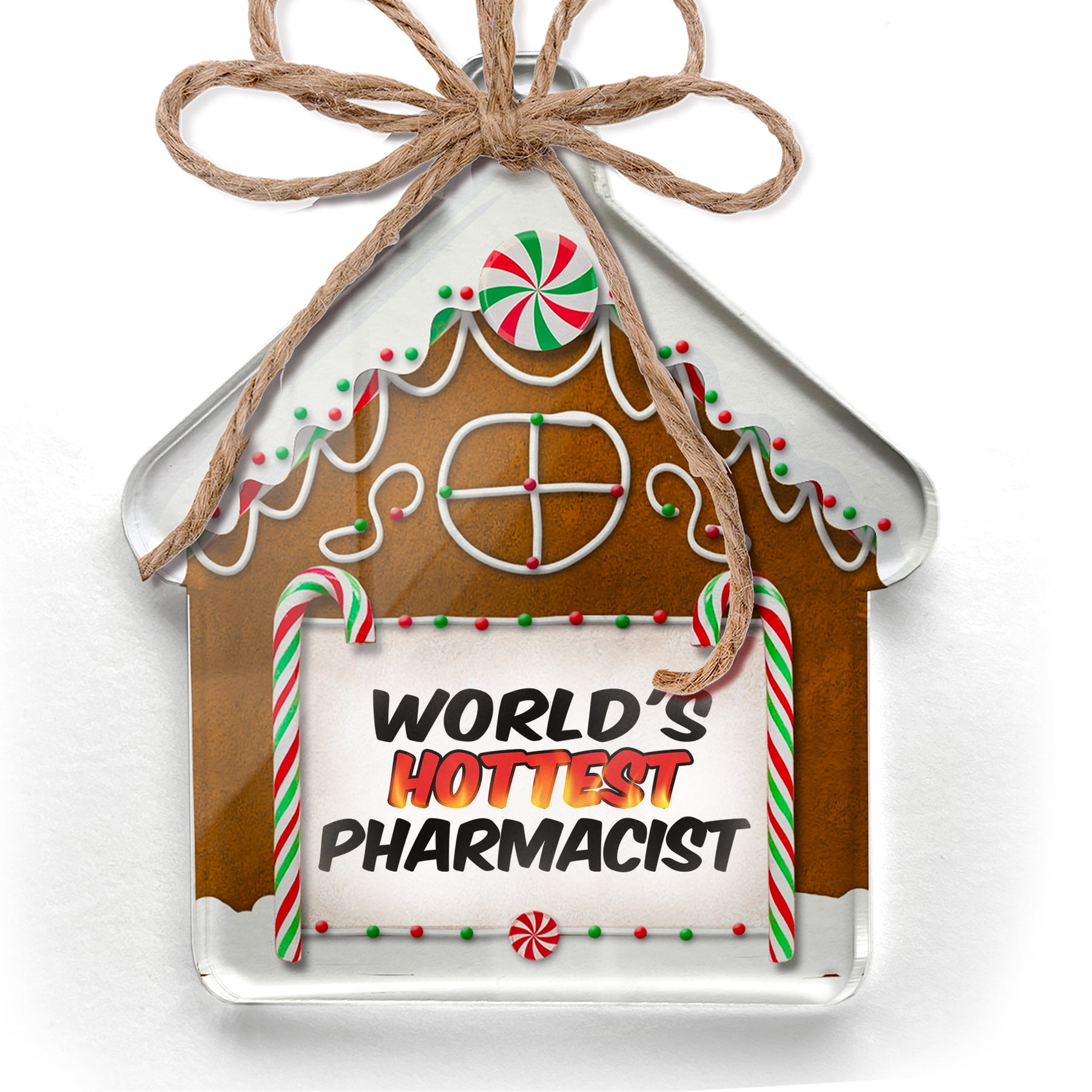 Christmas Ornament Worlds hottest Pharmacist