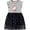 Black unicorn, variant on WIBACKER 2-7T Toddler Girls Dress Short Sleeve Tunic A-Line Tiered Swing Dresses for Little Kids - 1Pcs White Fairy