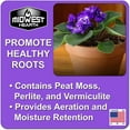 thumbnail image 3 of African Violet Natural Potting Soil Mix (Made in USA) (4 Dry Quarts), 3 of 3