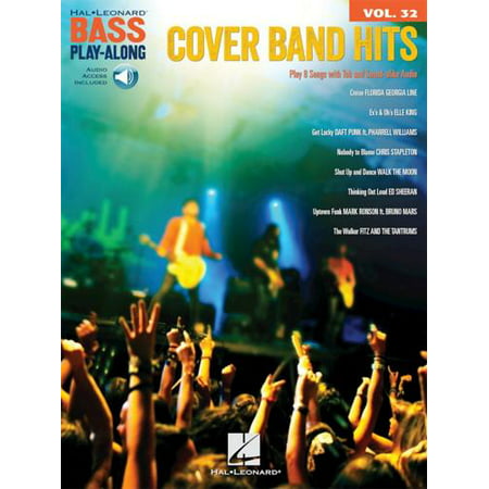 Hal Leonard Cover Band Hits  Bass Play-Along Volume 32  - Audio Online -