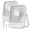 2-Pack White, variant on USB Desk Fan 2Pack, USB C Corded Powered Personal Fan, Strong Airflow Quiet Operation, 3 Speeds Wind Small USB Desktop Fan With 180° Tilt Folding for Office Table Home