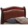 thumbnail image 2 of Particle Board Cherry Twin Bed / Sturdy and Comfortable, 2 of 2
