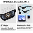 thumbnail image 4 of Auriculares de natación KOPIDOE Bone Conduction IPX8 impermeables, 4 of 7