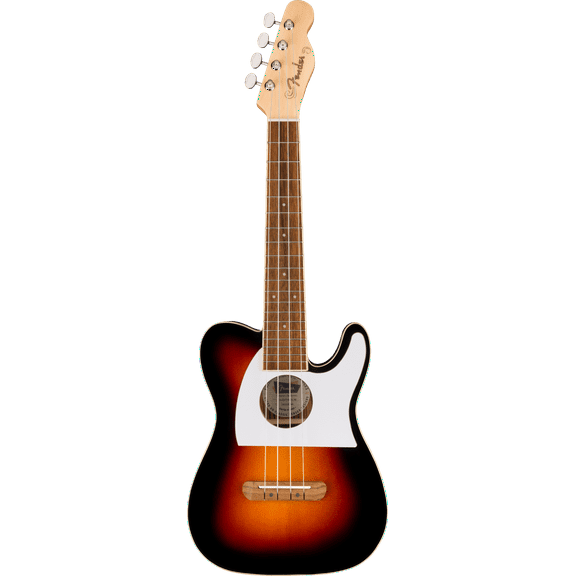 Pre-Owned Fender Fullerton Tele Uke, Walnut Fingerboard, White Pickguard, 2-Color Sunburst
