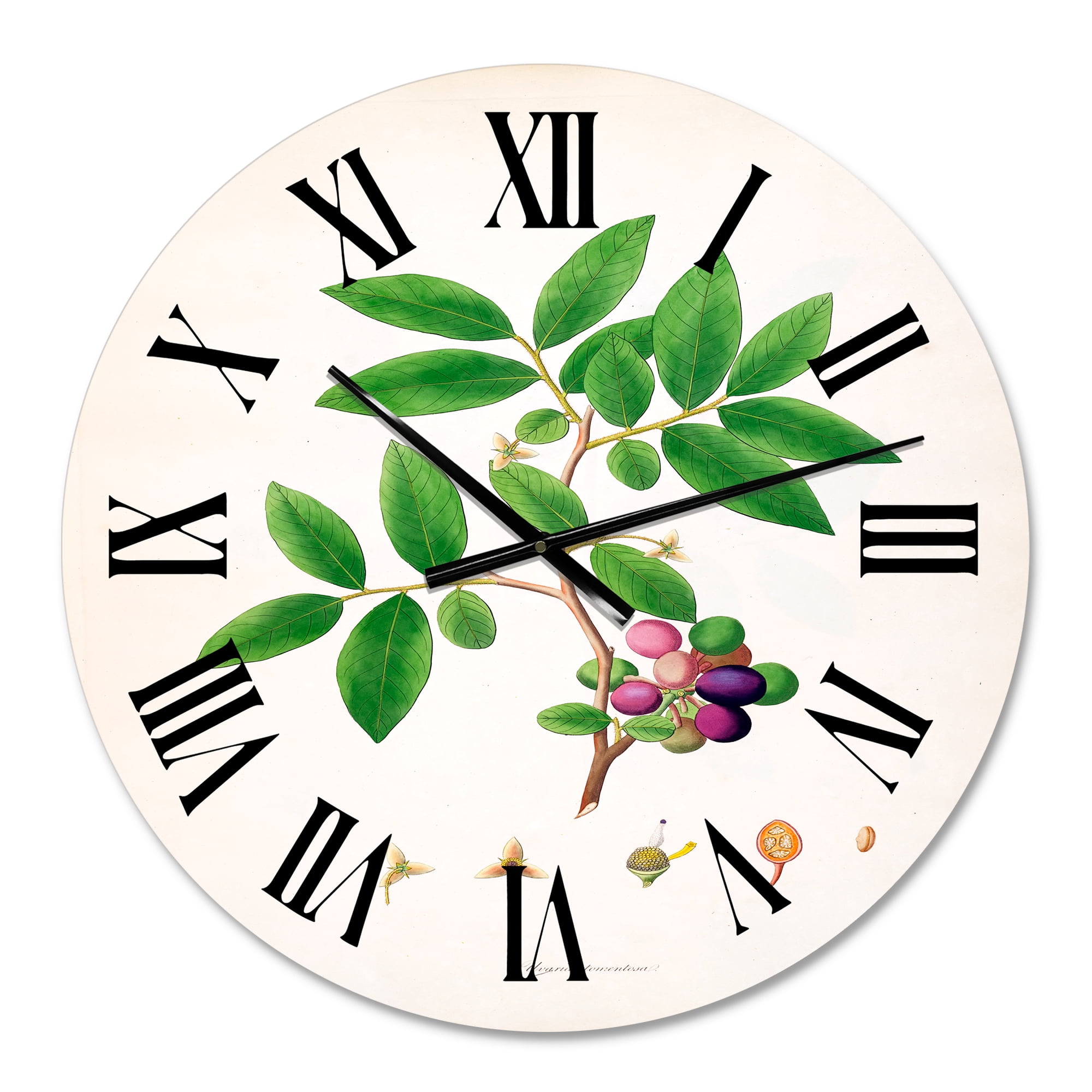 Designart 1 in Farmhouse Wall Clock