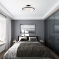 thumbnail image 5 of Livex Lighting - Newburgh - 3 Light Semi-Flush Mount In Transitional Style-7, 5 of 13
