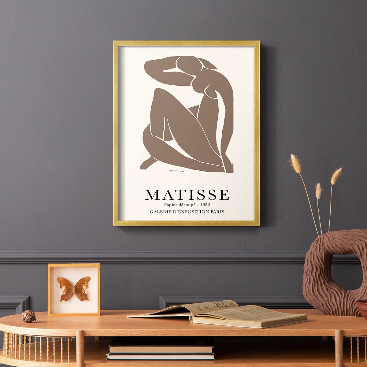 Matisse CCVI in Solid Wood 8 x 10 Framed Print