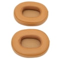 thumbnail image 4 of Almohadillas de repuesto de cuero proteico para los auriculares Skullcandy Crusher 3.0 Wireless Hesh3 Piezas de reparación de almohadillas para los oídos Marrón claro, 4 of 12