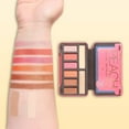 thumbnail image 2 of BYS On-The-Go Peach Eyeshadow Palette with Primer Highlighter and Mirror, 6 Eyeshadows, 1 Highlight, 1 Prime, 2 of 2