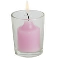 thumbnail image 7 of Efavormart Set of 12 Clear Glass Holders and Lavender Wax Candles Ideal for Aromatherapy Weddings Party Favors Home Decoration, 7 of 7