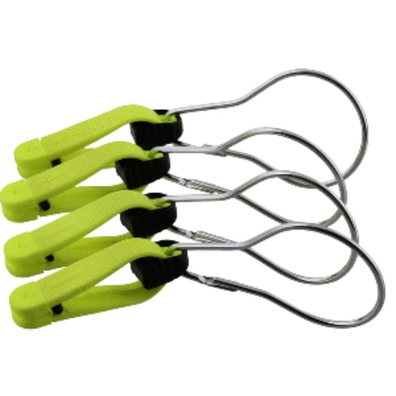 6" Lime Green Pack of 4 Mini PowerGrip Plus Planer Board Release