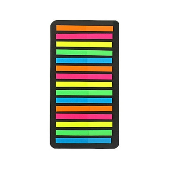 Colored Sticky Tabs Translucent Long Page Tabs