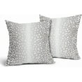thumbnail image 2 of Antelope Pillow Covers 18X18 Inch Gray Taupe Faux Fawn Deer Animal Print Decorative Pillow Cases Modern Neutral Cotton Linen Throw Pillows Set of 2 Farmhouse Home Decor for Sofa Porch Couch Outdoor, 2 of 6