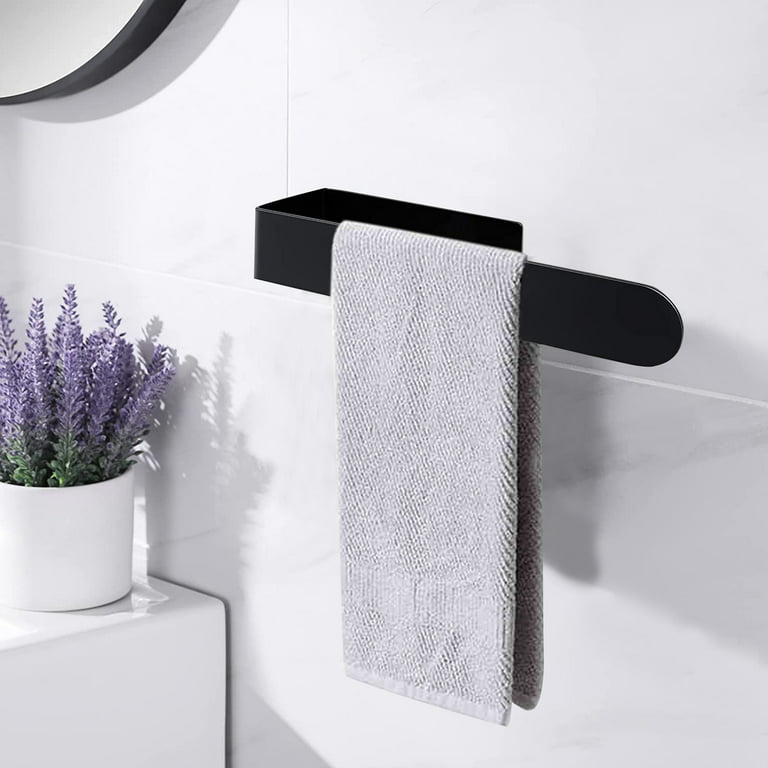 Shop UNICRAFTALE Hand Towel Holder 304 Stainless Steel No Punch Toilet  Paper Holders Adhesive Tissue Roll Holder Square Hand Towel Bar for  Bathroom Hardware Stainless Steel Color 170x44.5x73mm for Jewelry Making 