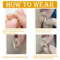 thumbnail image 3 of 4 Pairs Clip On Hoop Earrings for Women, 14K Real Gold Plated Brass Non Piercing Earring Clips 14 mm Small Fake Chunky Hoops Earrings Accessories for Non-Pierced Ears, Golden/Silver, 3 of 7
