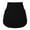 Black, variant on Fiykzur Waist Apron with Two Pockets Half Aprons for Kitchen Restaurant Waitress Cosplay Costume for Girl Woman