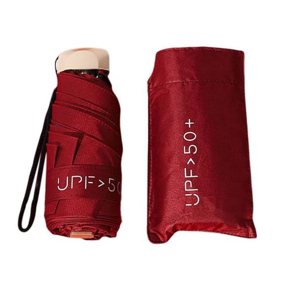 Lightweight Folding Umbrella UV Protection Travel Umbrella Outdoor Parasol Portable Umbrella