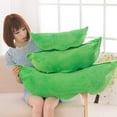thumbnail image 6 of Kiddopark Giant Peas Pod Plush Toy Pea Pod Pillow Cute Pea Stuffed Toys Plant Doll(Green,25cm), 6 of 8