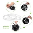 thumbnail image 4 of Bamboohart Blender Replacement Parts 7 Fins  Extractor Blade Blender Cup Parts for BL480, 4 of 6