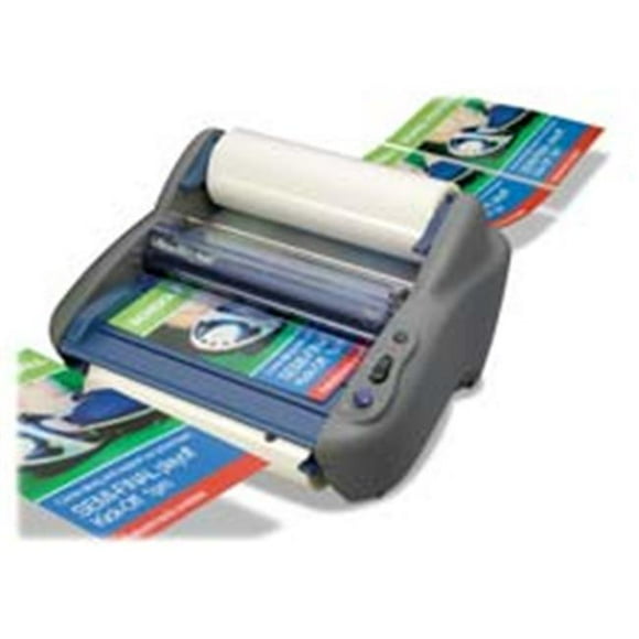 Roll Film Laminator- 12in.- 120 Vac- Adjust Temp- 60Hz- Blue-Gray