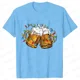 thumbnail image 3 of Camiseta de Feliz Navidad para hombre, camisetas para amantes de los beber, camiseta divertida de cerveza de Papá Noel, camisetas gráficas de luces navideñas de gran tamaño para hombre, 3 of 5