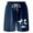 Dark Blue, variant on Boys Swim Trunks Size 8-9 Quick Dry UPF 50+ Swimwear Elastic Drawstring Bathing Suit Hawaiian Beach Swim Boards Shorts Red