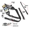 thumbnail image 3 of USA GEAR TrueSHOT Rapid Fire Camera Neck Strap Sling, Striped, 3 of 9