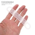 thumbnail image 3 of WASHWEPE 10Pcs Non Slip Hangers with Grip for Clothes Hangers in Transparent Material, 3 of 8