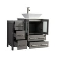 thumbnail image 4 of Vanity Art VA3124-36G 36 in. Single Sink Bathroom Vanity Set, Gray, 4 of 5
