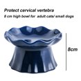 thumbnail image 3 of Ceramic Raised Cat Bowls, Elevated Food or Water Bowls, Stress Free, Backflow Prevention, 3 of 5