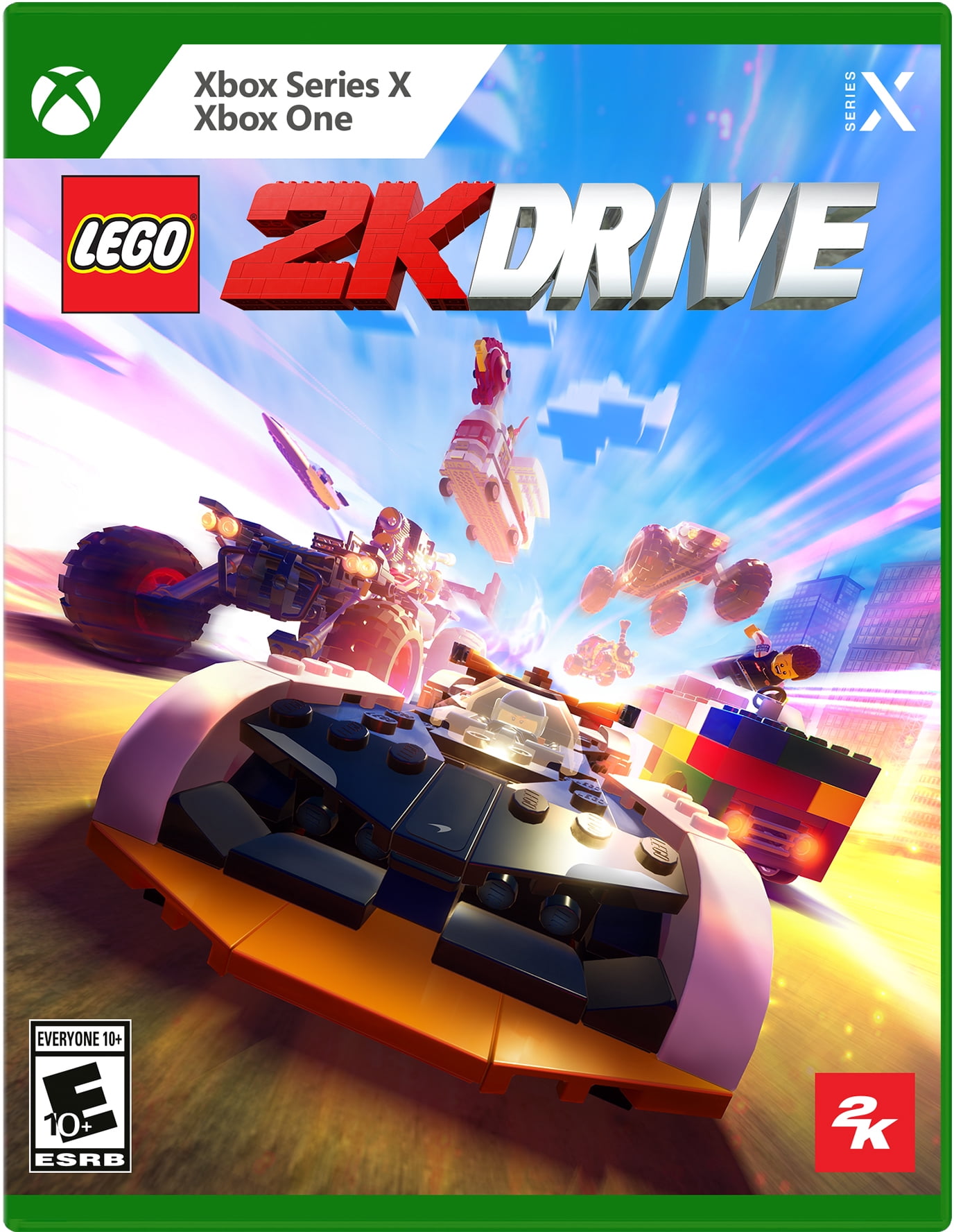 Take Two, LEGO 2K Drive Xbox One Game, Open-World Racing with 3-in