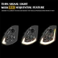 thumbnail image 5 of Spec-D Tuning Chrome Projector Headlights w/ Sequential LED Strip Compatible with 2003-2007 Infiniti G35 Coupe, Left + Right Pair Headlamps Assembly, 5 of 5