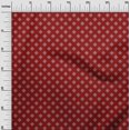 thumbnail image 3 of oneOone Viscose Chiffon Red Fabric Geometric Sewing Craft Projects Fabric Prints By Yard 42 Inch Wide, 3 of 5
