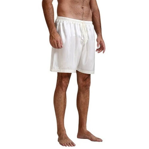 Men Lounge Shorts Nightwear Lace Up 