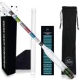 thumbnail image 1 of Chefast Triple-Scale Hydrometer for Wine, Beer, Mead and Kombucha - Combo Set of Triple-Scale Alcohol Hydrometer, Cleaning Cloth, and Storage Bag - ABV, Brix and Gravity Tester - Home Brewing Supplies, 1 of 4