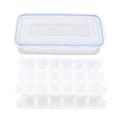 thumbnail image 4 of Bandeja de silicona para cubitos de hielo, bandeja para cubitos de hielo de 1,7 l, bandeja para cubitos de hielo para el hogar, accesorio para hacer hielo con tapa, mejore su experiencia, 4 of 9