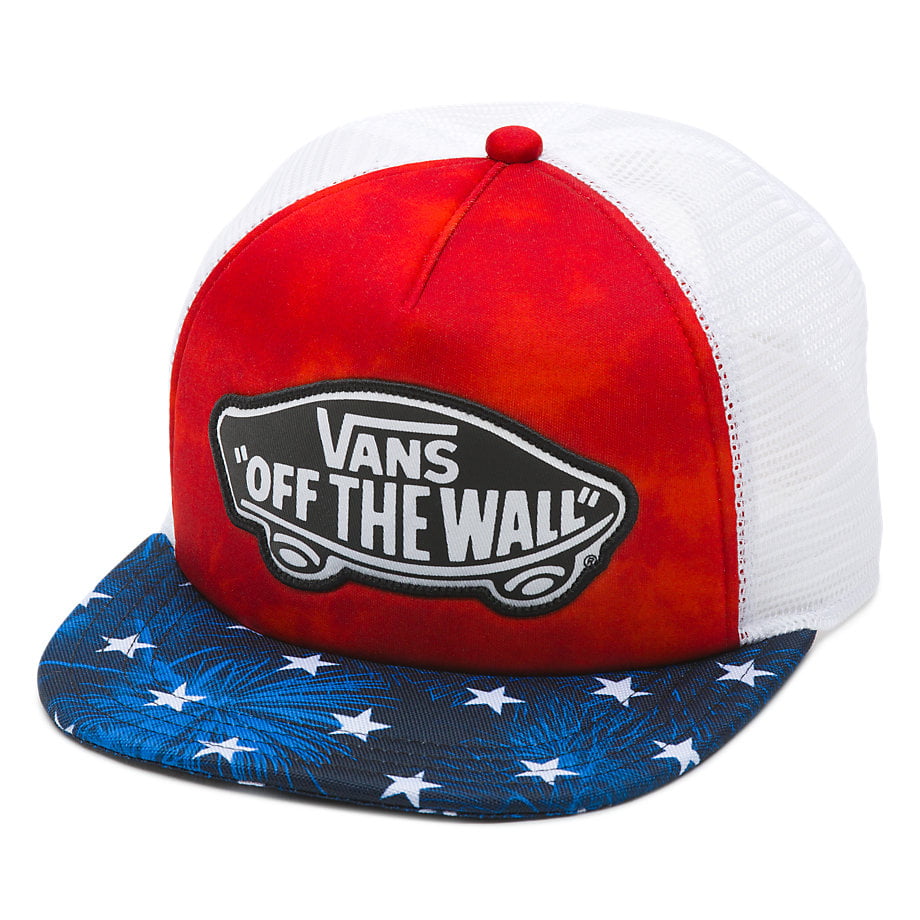 Vans Off The Wall Women's Girl Hat Cap - American Flag - Walmart.com