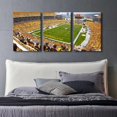 thumbnail image 3 of 3 Panel Denver Canvas Wall Art American Soccer Prints Sports Artwork Wall Decor Stadium Picture Canvas Art for Bedroom Living Room Broncos Stadium Paintings Posters Framed Ready to Hang (42"Wx20"H), 3 of 5