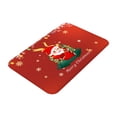 thumbnail image 5 of SDJMa Christmas Doormat,Outdoor Merry Christmas Santa Snowman Reindeer Decorative Door Mat,Outdoor Rug for Christmas Front Door, Entryway Decor (16 x 24 Inch), 5 of 8